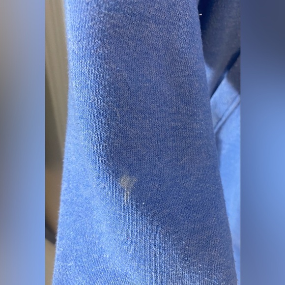 J America Hoodie Sweatshirt Size Large Blue Pocket Life is Better in a Camper - Picture 6 of 7